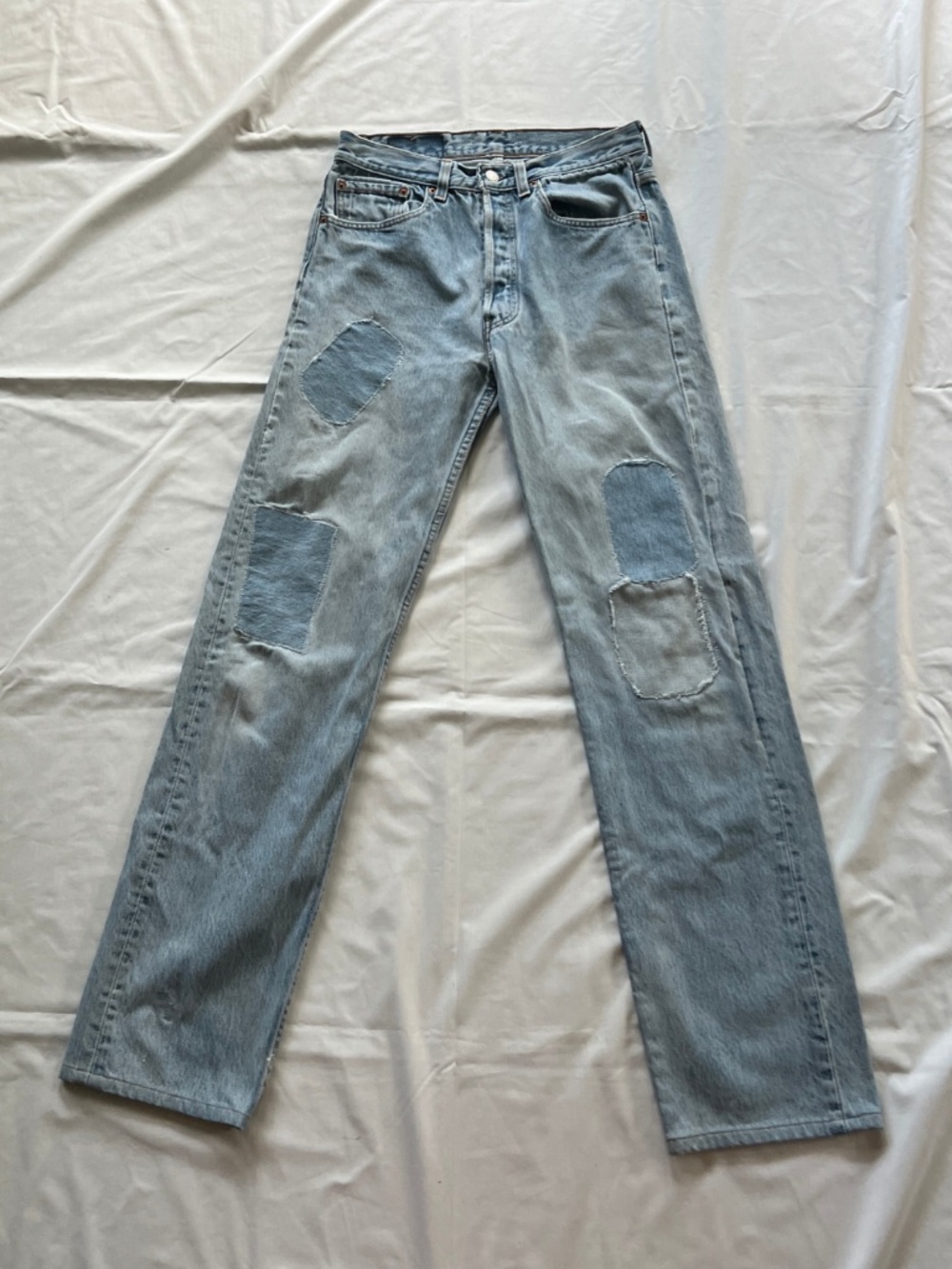 Vtg 80s/90s Levi's Jeans Made in USA 28x30 - with patches